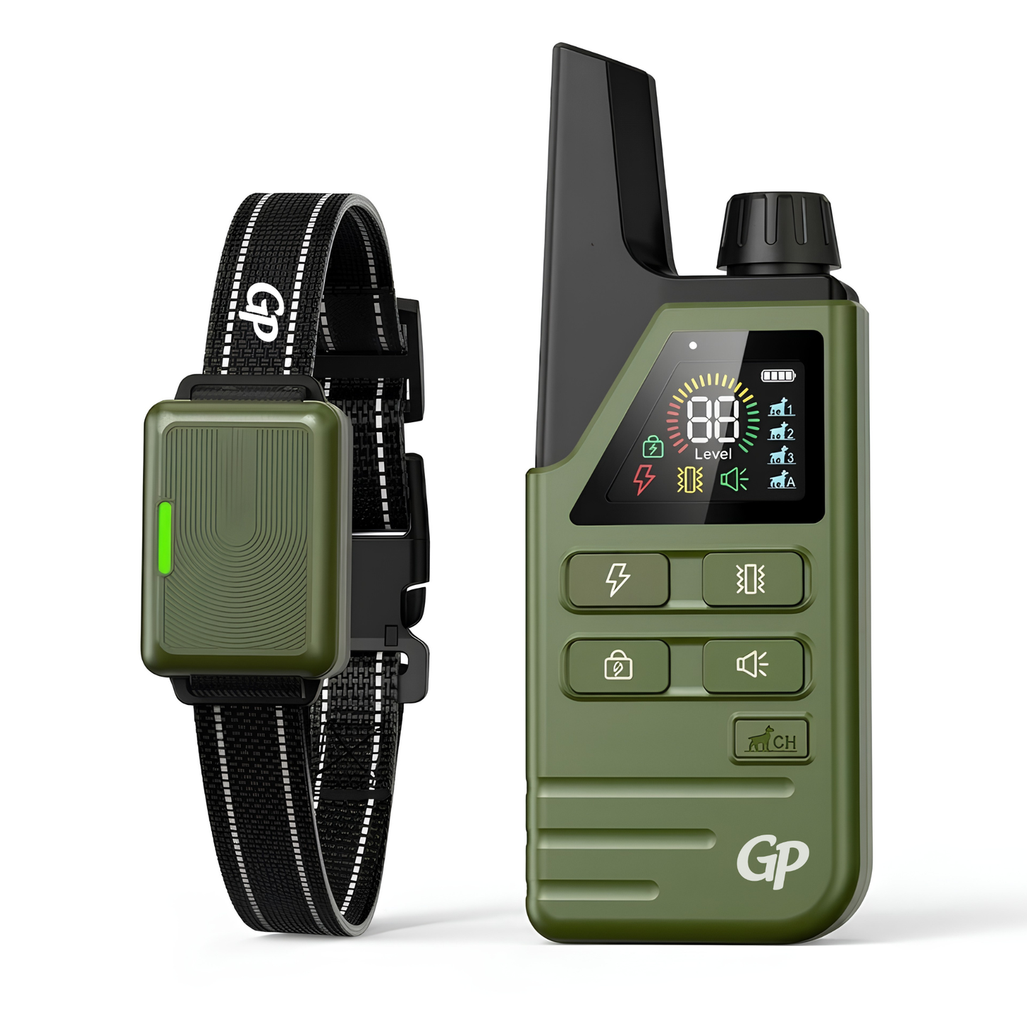 GuardiPaws™ Dolta™ Apex Tactical Stealth GPS Smart Dog Collar