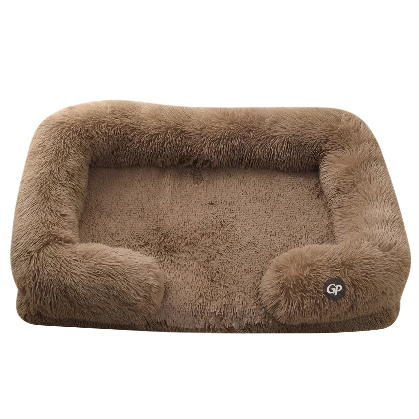GuardiPaws™ Snugl™ Nestoria Dog Bed Brown