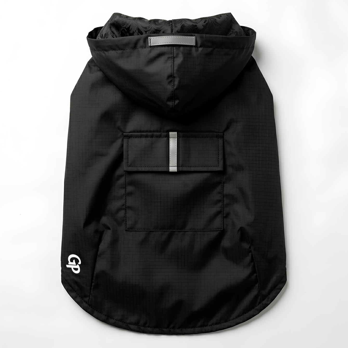 GuardiPaws™ Glacien™ Crest Raincoat Black