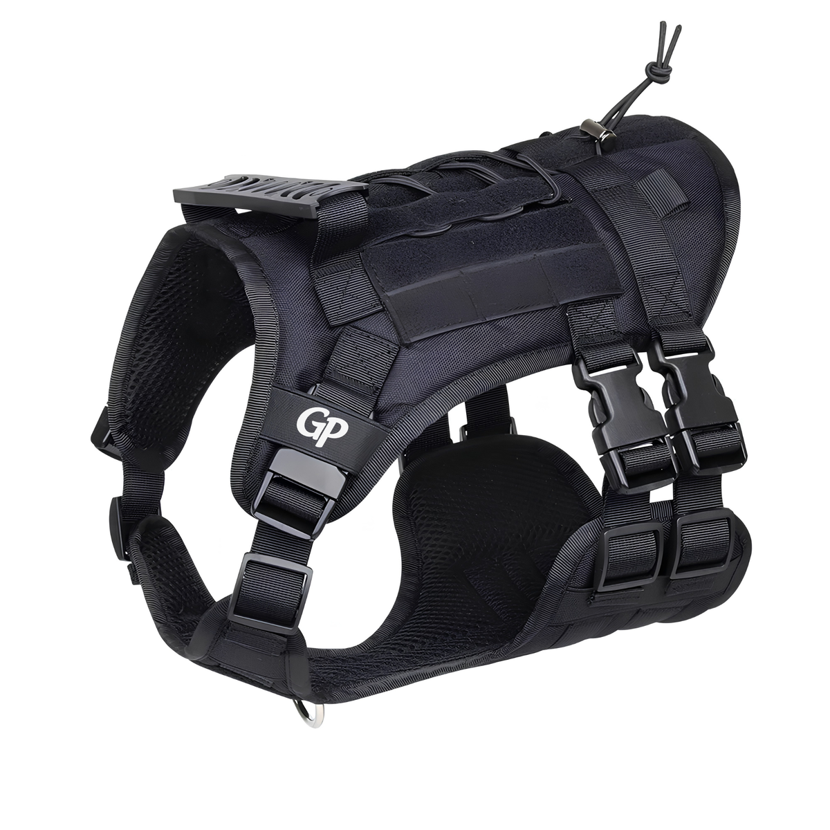 GuardiPaws™ Vanta Pro™ Titan Dog Harness Black