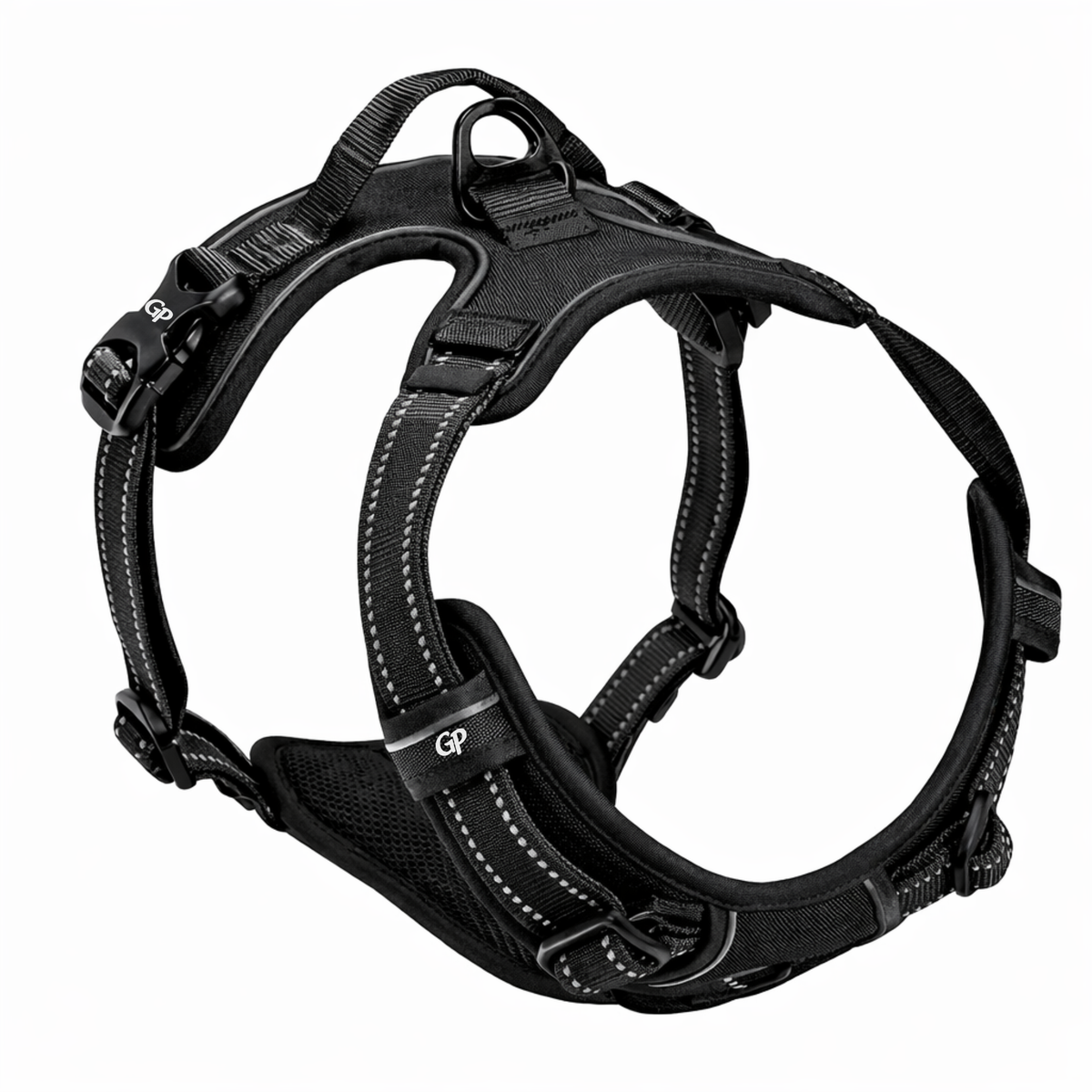 GuardiPaws™ Vanta X™ Sentro Dog Harness Black