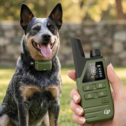 GuardiPaws™ Dolta™ Apex Tactical Stealth GPS Smart Dog Collar