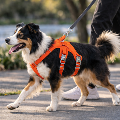 GuardiPaws™ Vanta™ Stride Dog Harness Orange