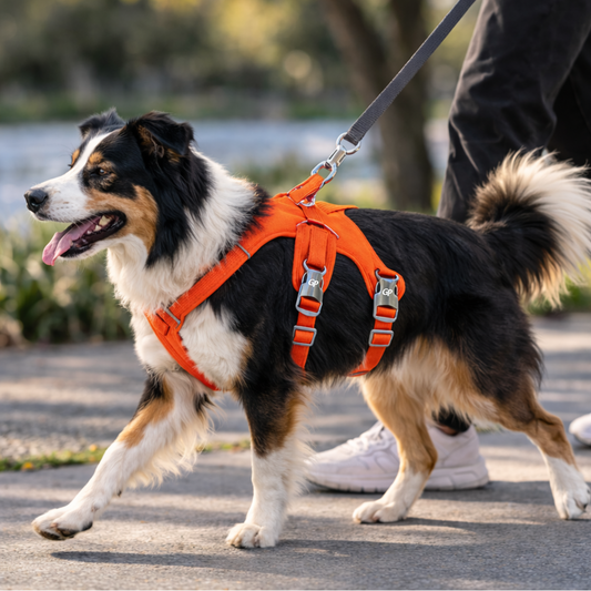 GuardiPaws™ Vanta™ Stride Dog Harness Orange