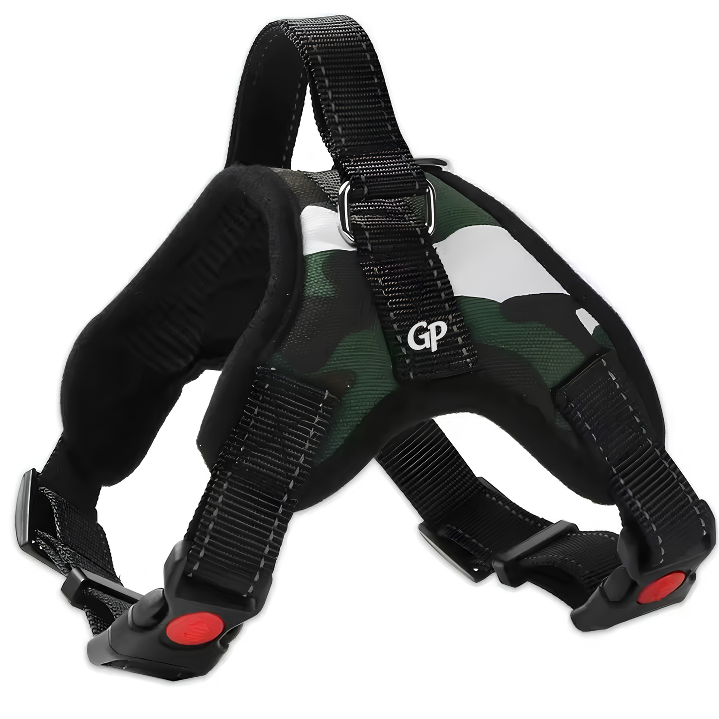 GuardiPaws™ Vanta X™ Rogue Dog Harness Green Camo