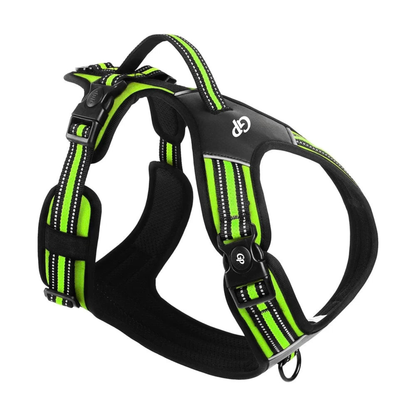 GuardiPaws™ Vanta X™ Flux Dog Harness Green
