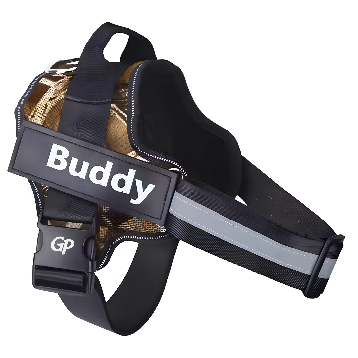 GuardiPaws™ Vanta X™ Bolt Custo Dog Harness V2 Brown