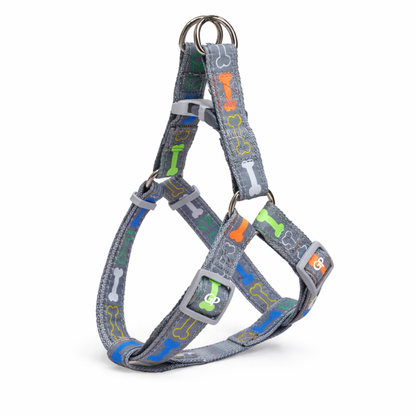 GuardiPaws™ Vanta™ Chew Dog Harness Gray