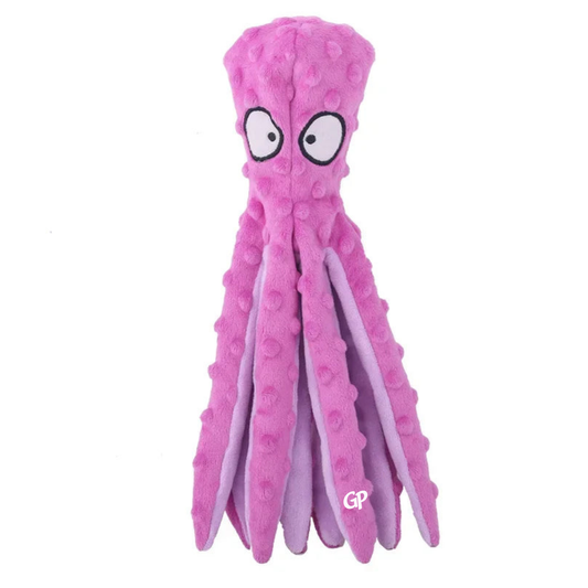 GuardiPaws™ Flingo™ Plush Pink Poo Octopus