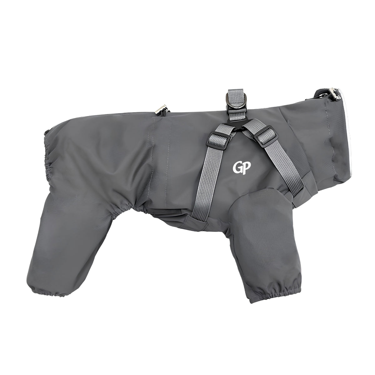 GuardiPaws™ Glacien™ Peak Rain Suit Gray
