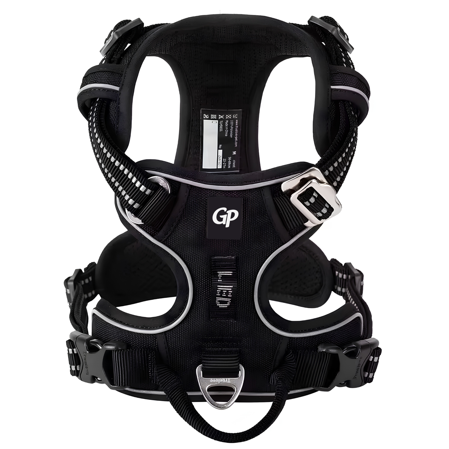 GuardiPaws™ Vanta X™ Prime Dog Harness Black