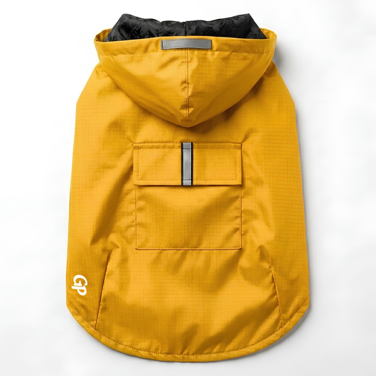 GuardiPaws™ Glacien™ Crest Raincoat Yellow