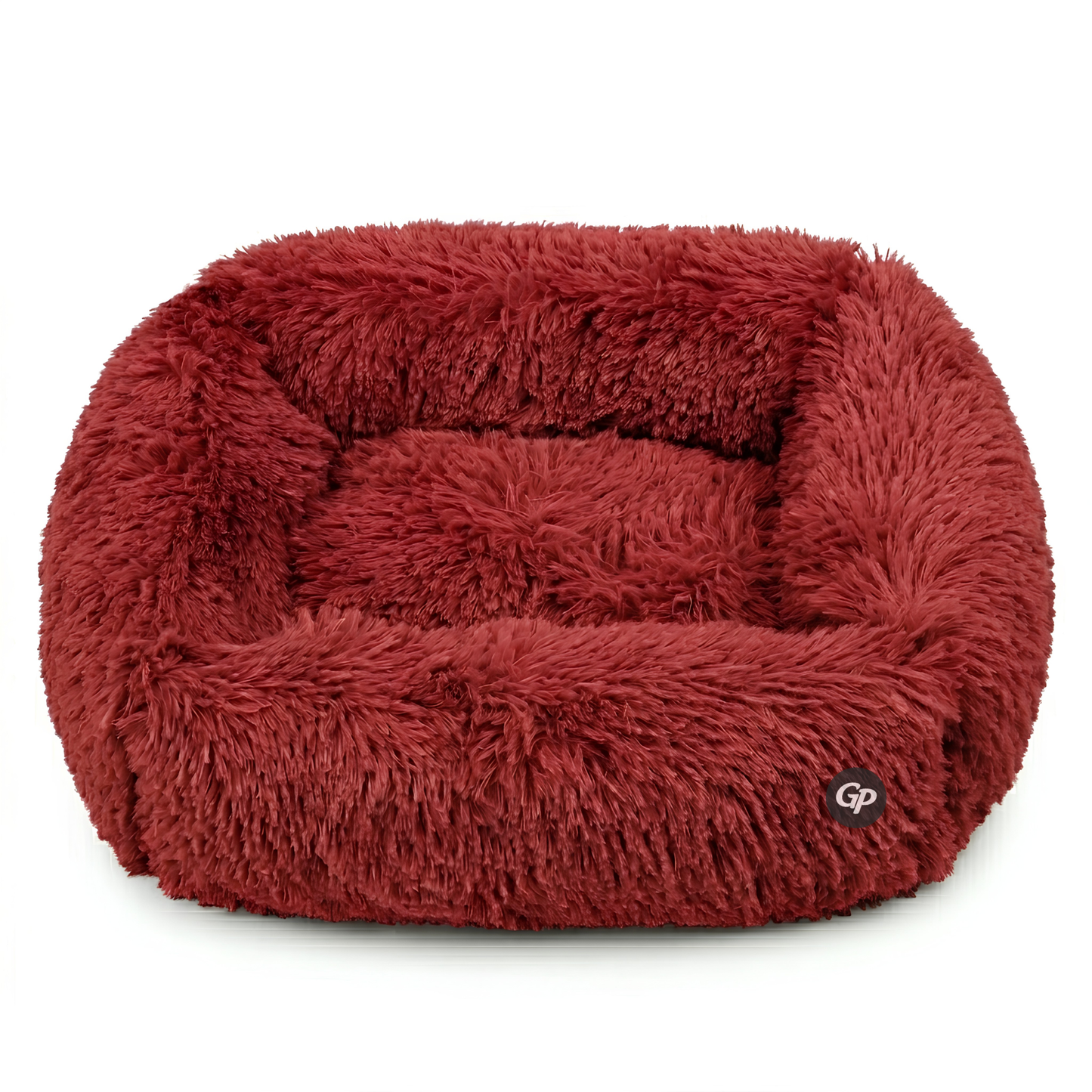 GuardiPaws™ Snugl™ Cloudhaven Dog Bed Red