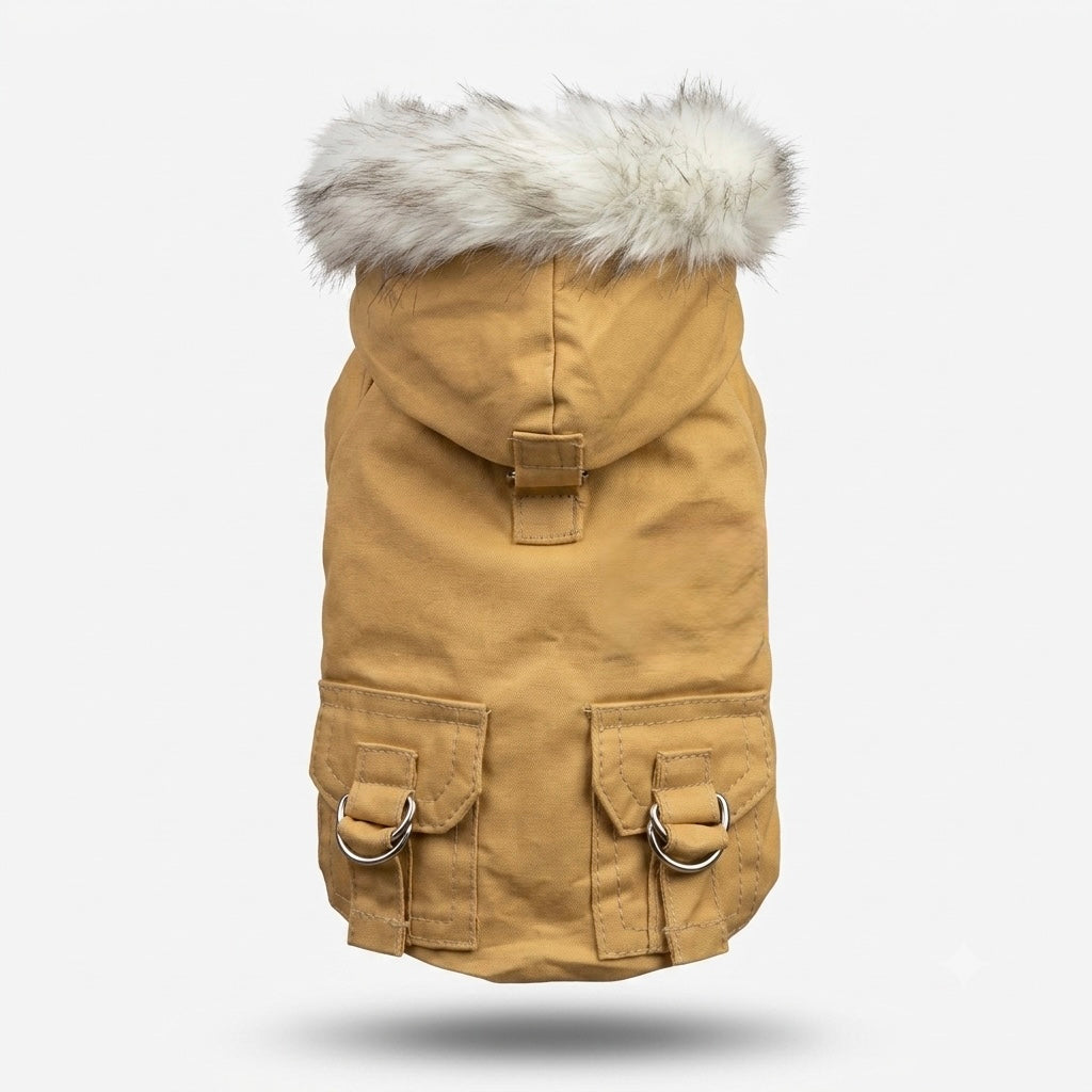 GuardiPaws™ Alaire™ Elite Rain Jacket Brown