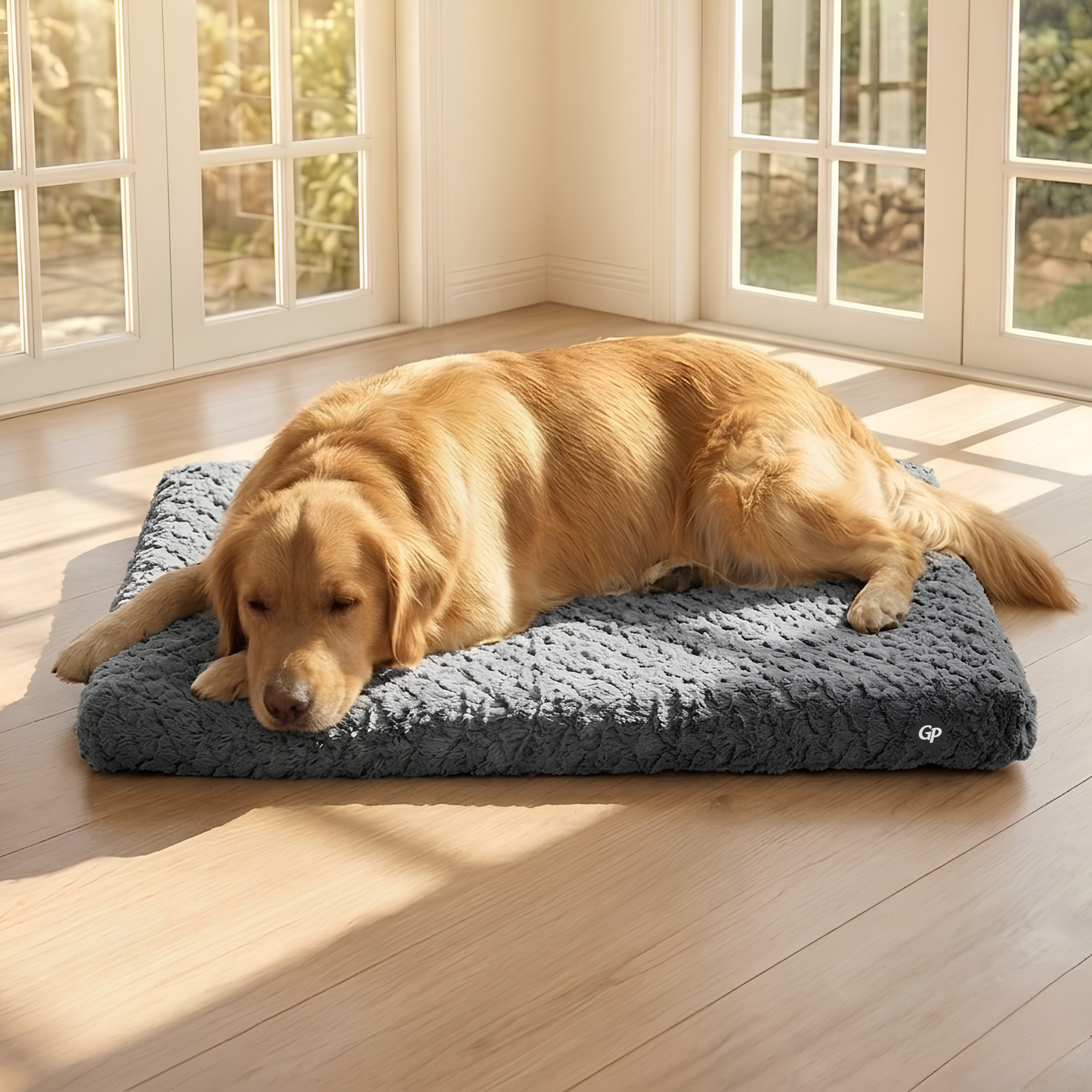 GuardiPaws™ Snugl™ Comfort Dog Mat Gray