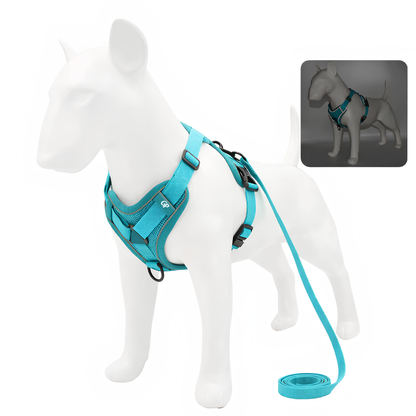 GuardiPaws™ Vanta S™ Pica Dog Harness Blue