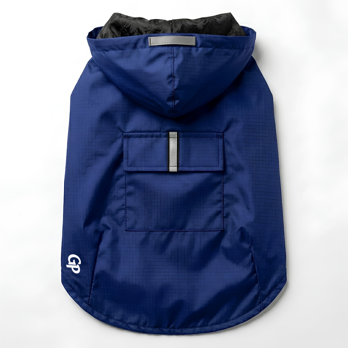 GuardiPaws™ Glacien™ Crest Raincoat Blue
