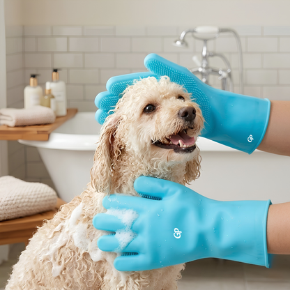 GuardiPaws™ Scrubba™ Shower Scrub Mitt