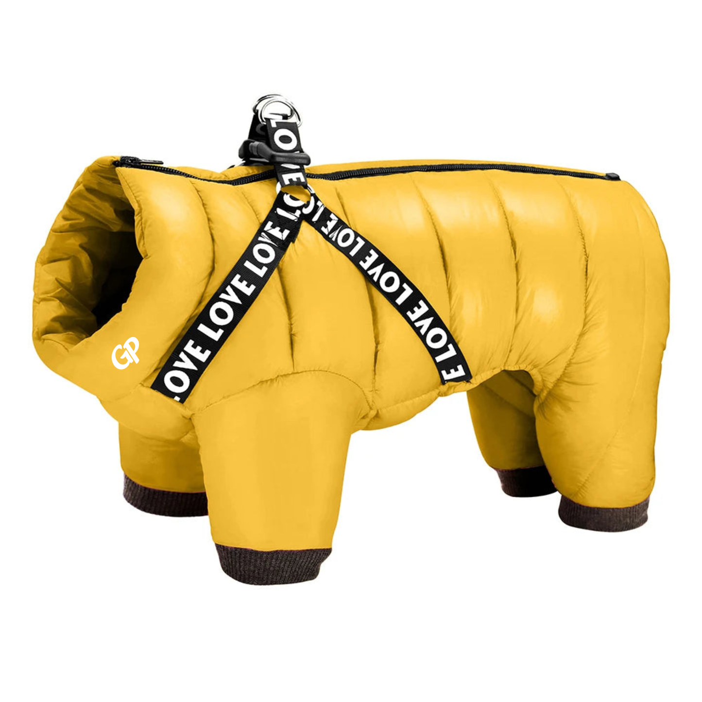 GuardiPaws™ Glacien™ Snowsuit Harness Yellow