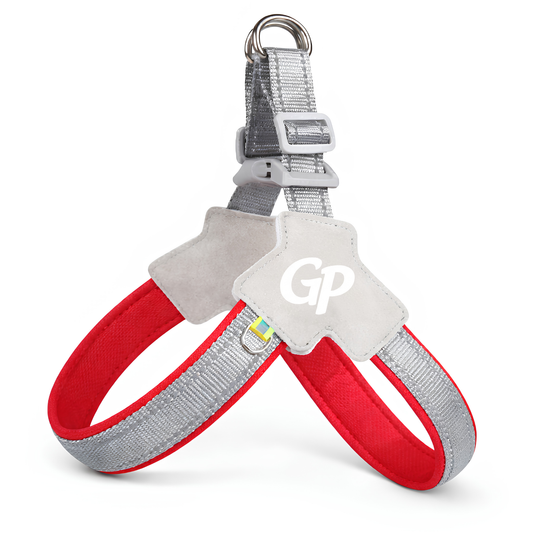 GuardiPaws™ Vanta S™ Glide Dog Harness Red