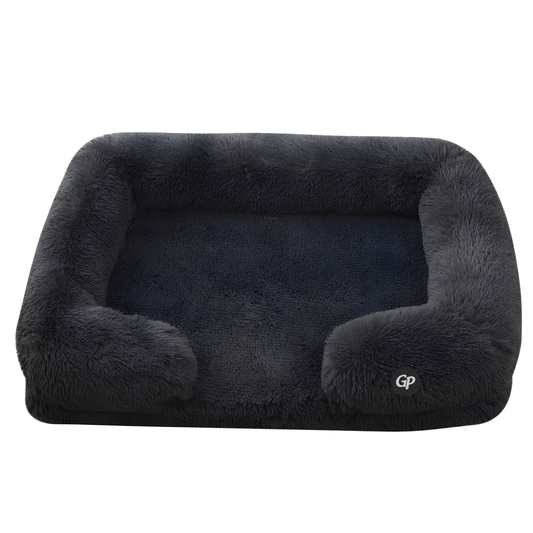 GuardiPaws™ Snugl™ Nestoria Dog Bed Black