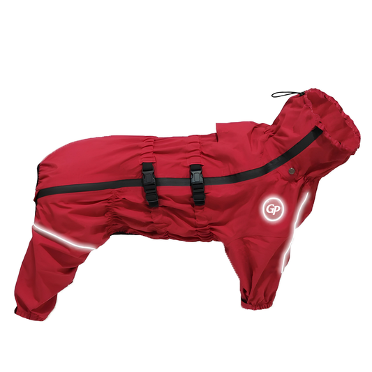 GuardiPaws™ Glacien™ Roami All-Weather Suit Red