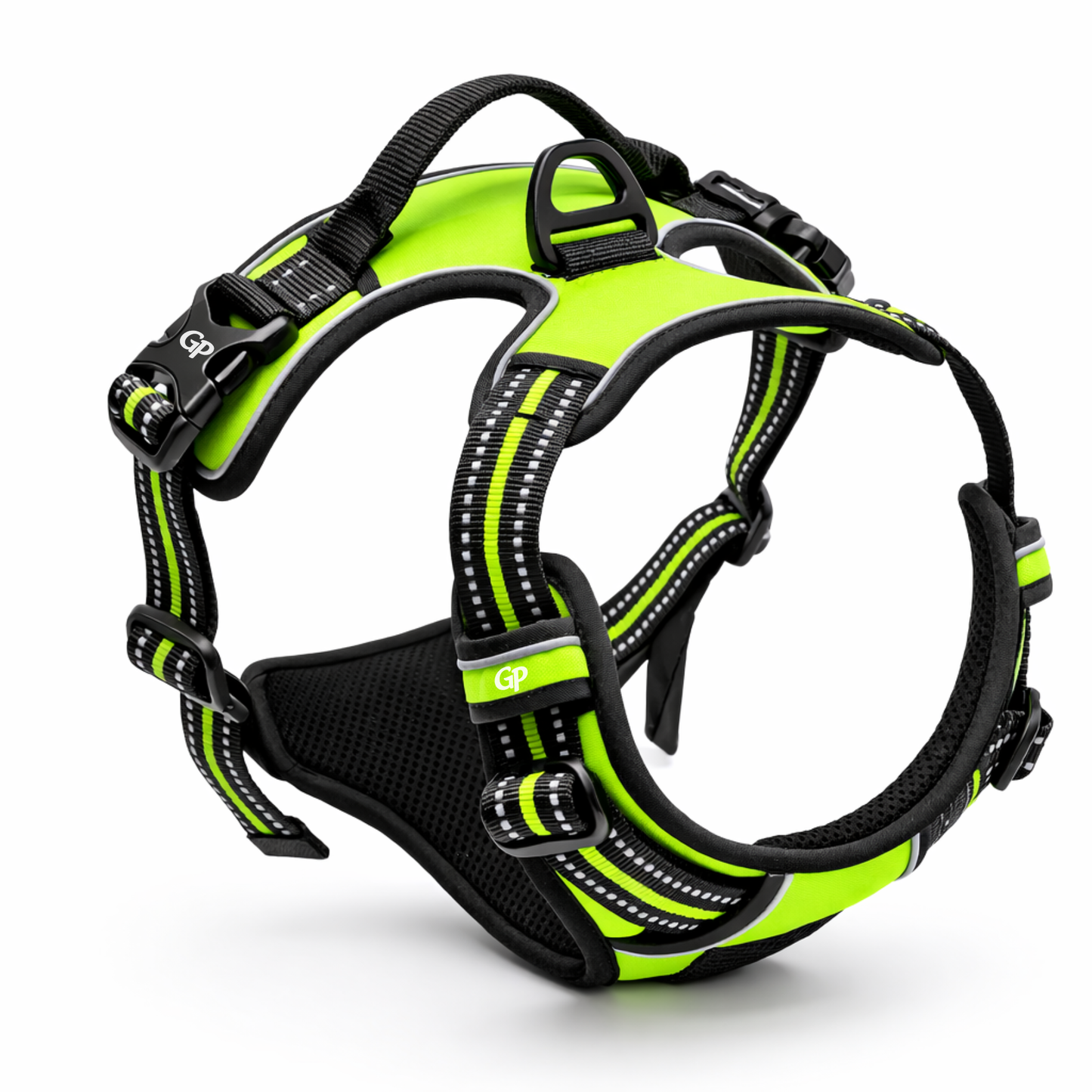 GuardiPaws™ Vanta X™ Sentro Dog Harness Green