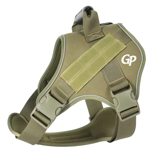 GuardiPaws™ Vanta Pro™ Ranger Dog Harness Green
