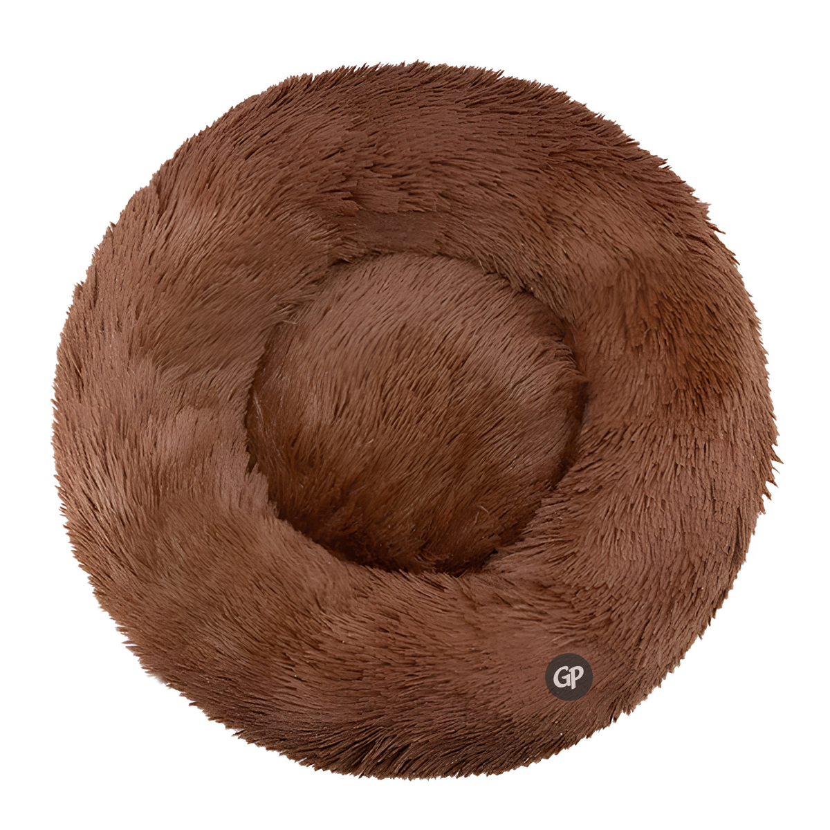 GuardiPaws™ Snugl™ Nest Dog Bed Brown
