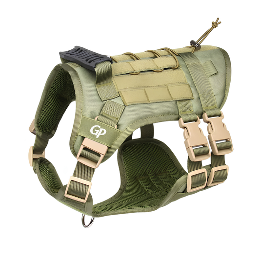 GuardiPaws™ Vanta Pro™ Titan Dog Harness Green