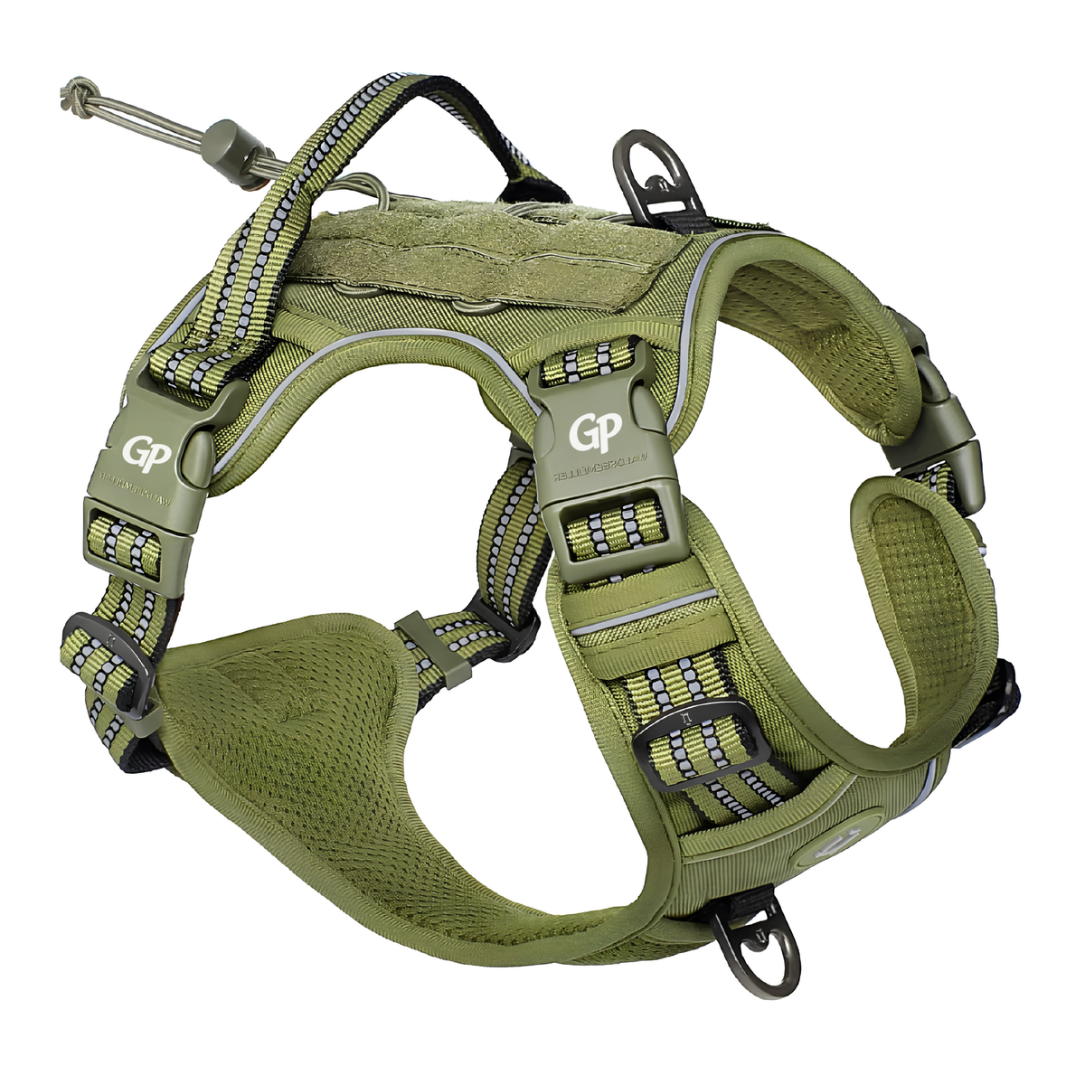 GuardiPaws™ Vanta X™ Valor Dog Harness Olive