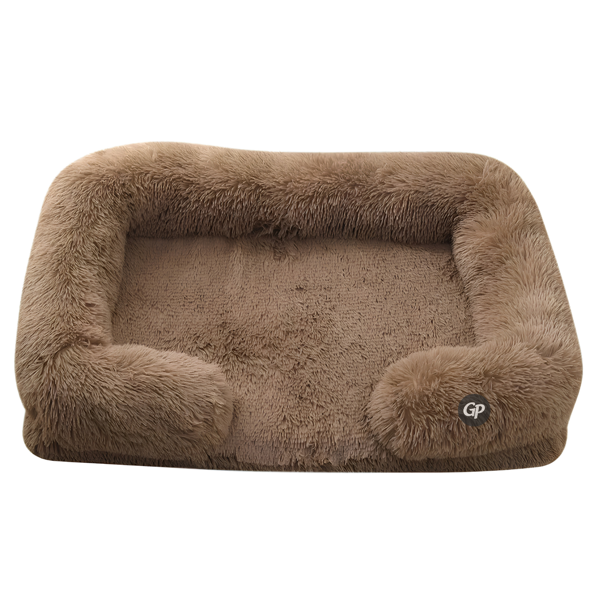 GuardiPaws™ Snugl™ Nestoria Dog Bed Brown