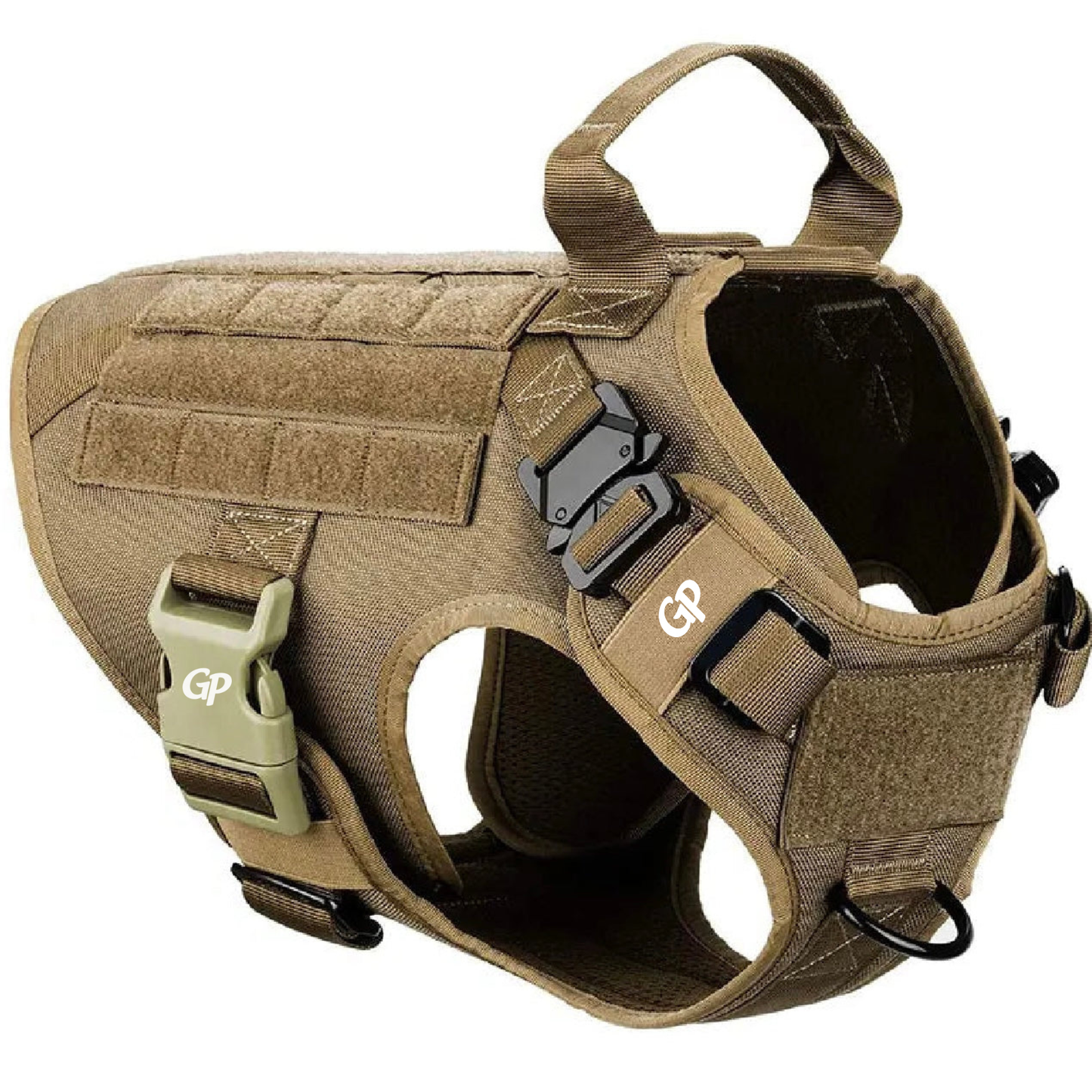 GuardiPaws™ Vanta X™ Recon Dog Harness Brown