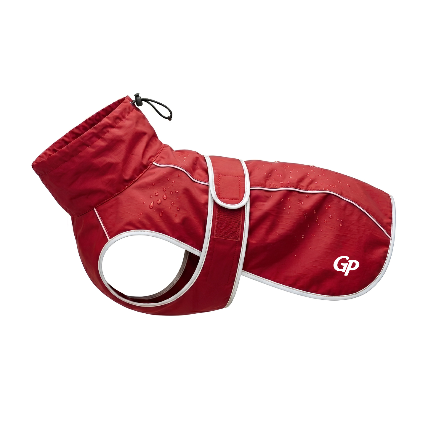 GuardiPaws™ Glacien™ Velo Rain Coat Red