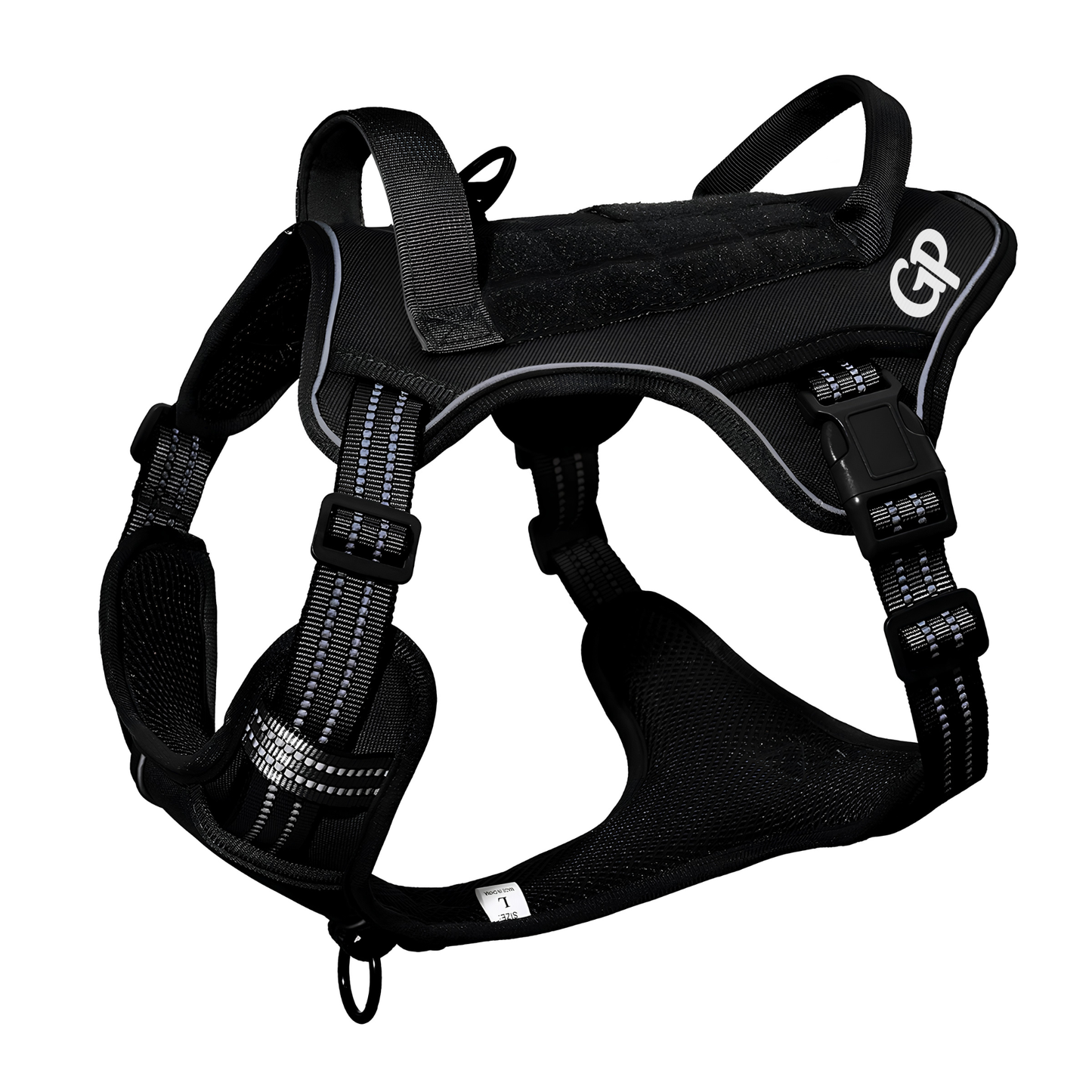 GuardiPaws™ Vanta X™ Dune Dog Harness Black