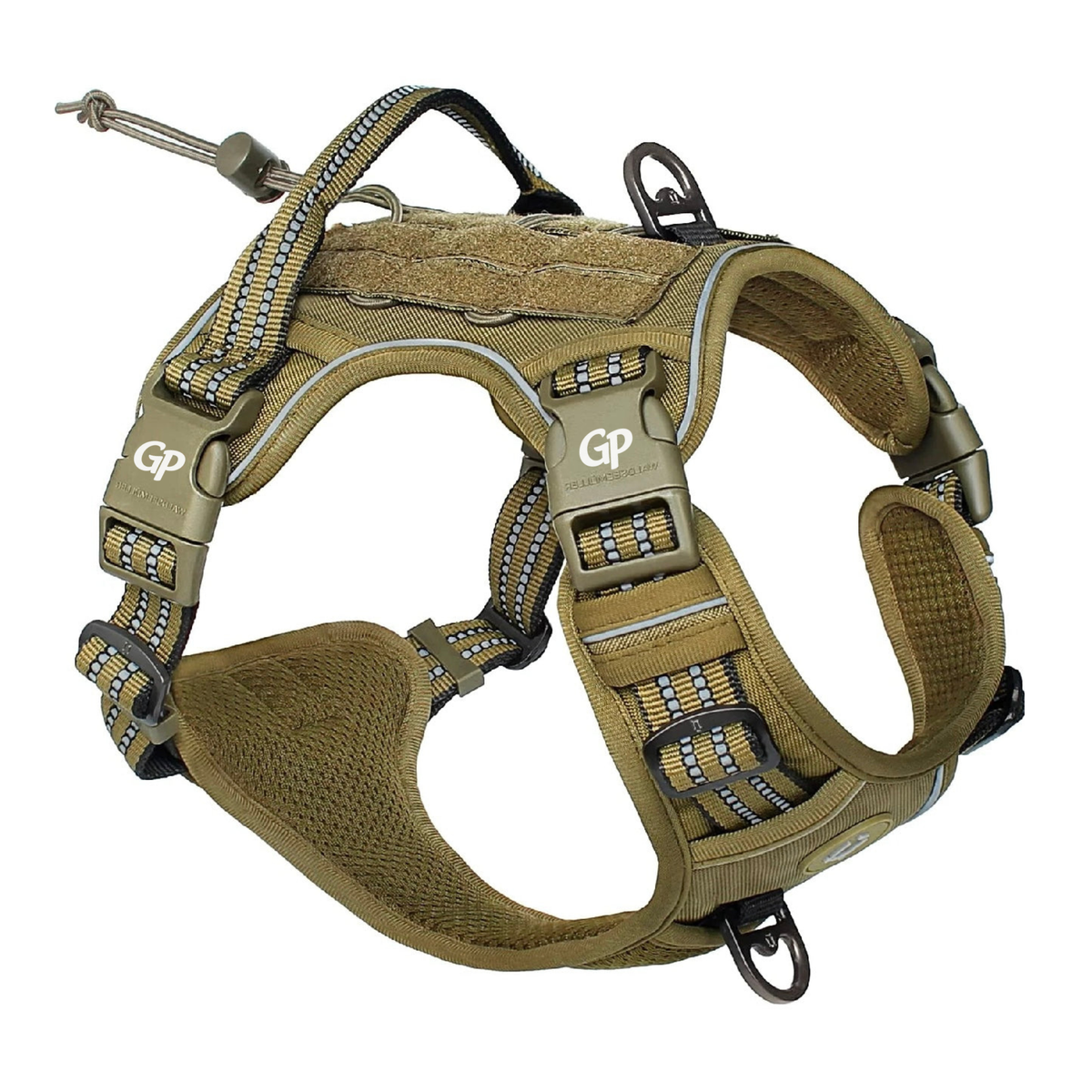 GuardiPaws™ Vanta X™ Valor Dog Harness Brown