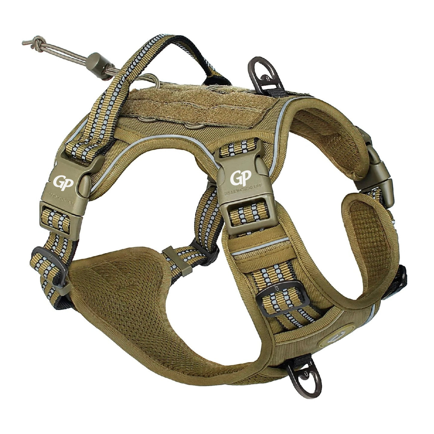GuardiPaws™ Vanta X™ Valor Dog Harness Brown