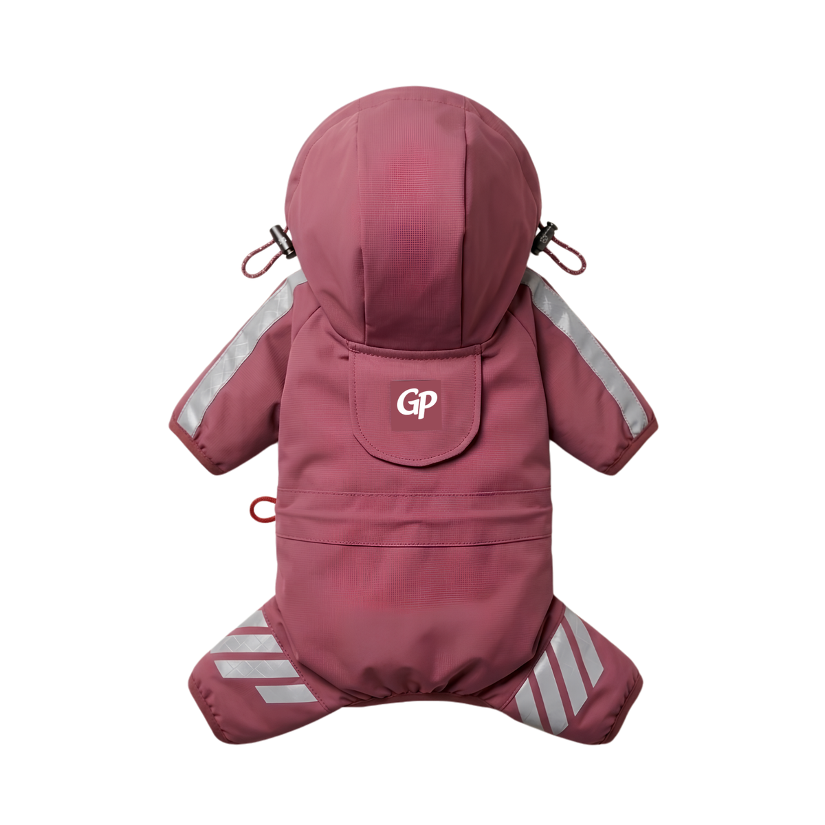 GuardiPaws™ Glacien™ Strata Rainsuit Red