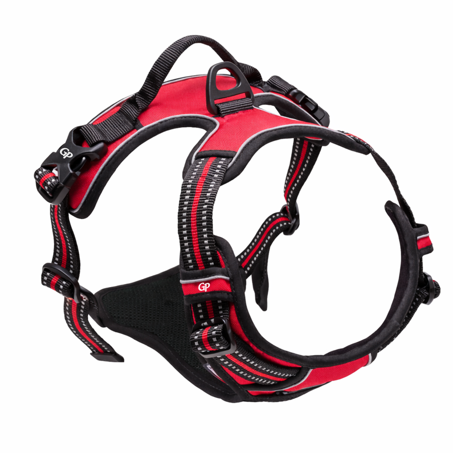 GuardiPaws™ Vanta X™ Sentro Dog Harness Red