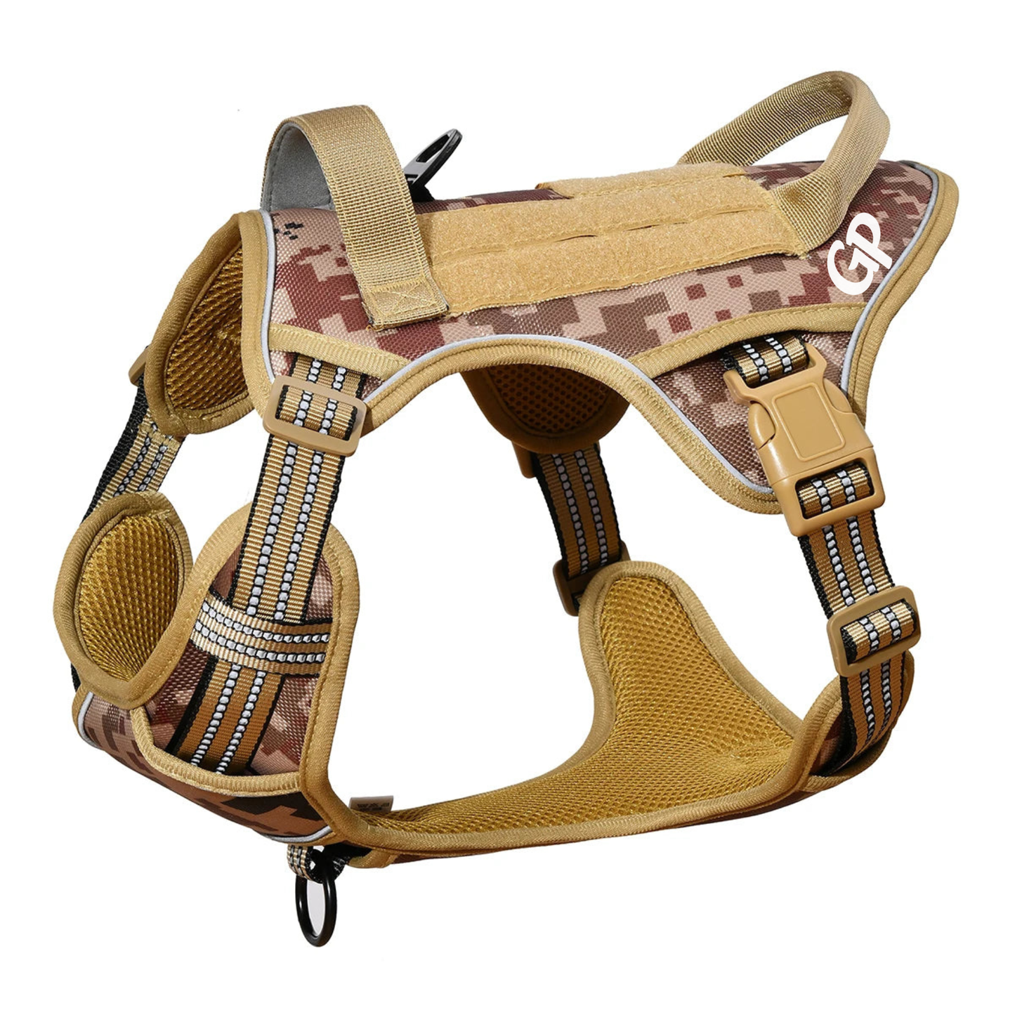 GuardiPaws™ Vanta X™ Dune Dog Harness Pixel Camo