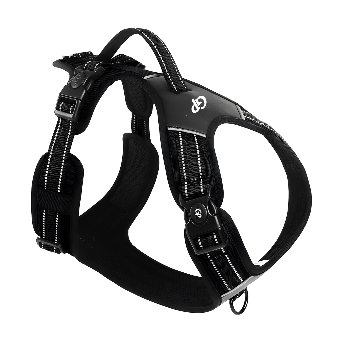 GuardiPaws™ Vanta X™ Flux Dog Harness Black