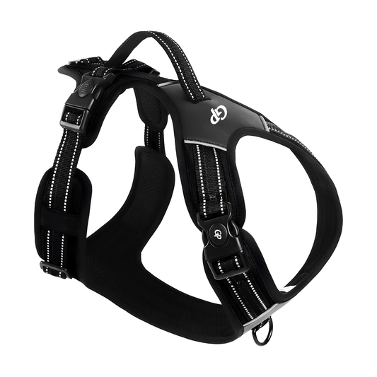 GuardiPaws™ Vanta X™ Flux Dog Harness Black