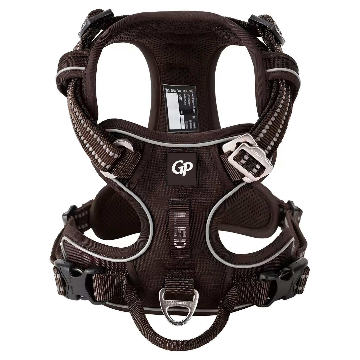 GuardiPaws™ Vanta X™ Prime Dog Harness Brown