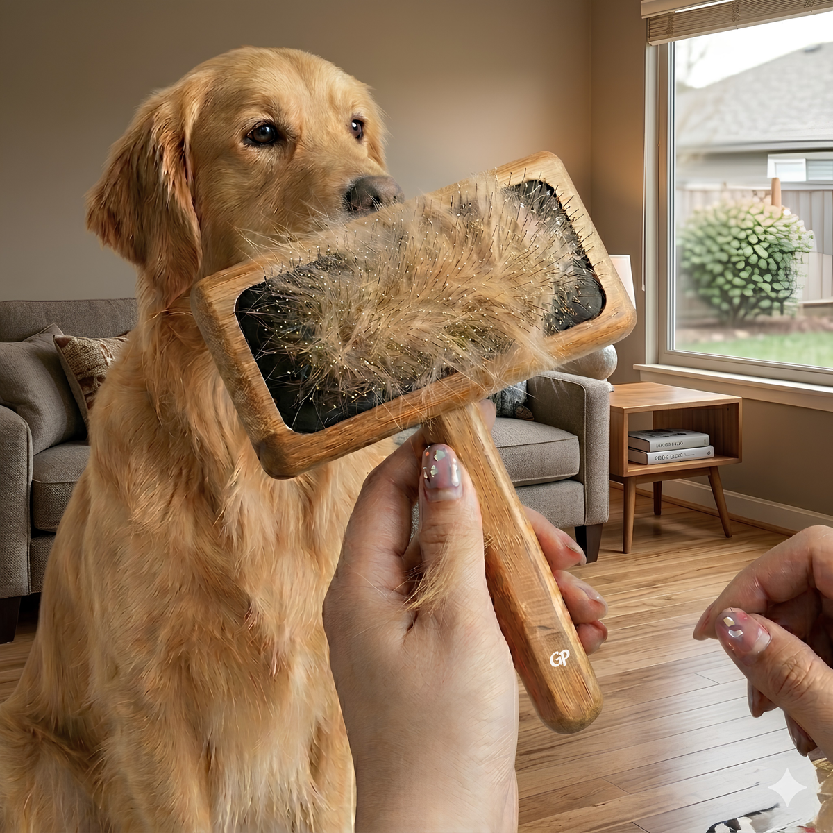 GuardiPaws™ Shedr™ Wooden Brush