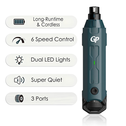 GuardiPaws™ Shedr™ Titan Nail Grinder Blue