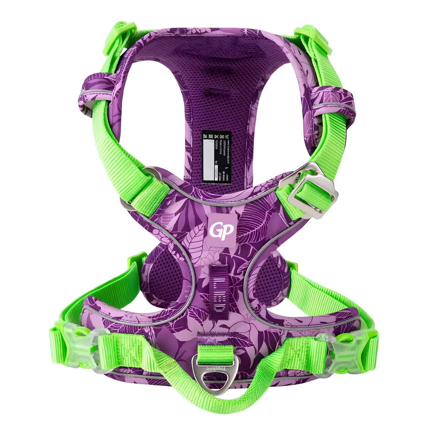 GuardiPaws™ Vanta X™ Prime Dog Harness V3 Toxic Bloom