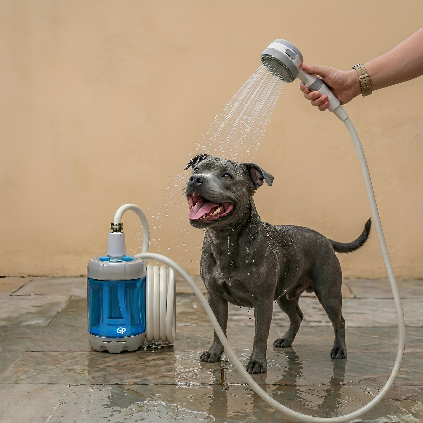 GuardiPaws™ Scrubba™ Portable Dog Wash System