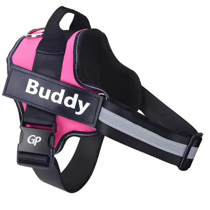 GuardiPaws™ Vanta X™ Bolt Custo Dog Harness Pink
