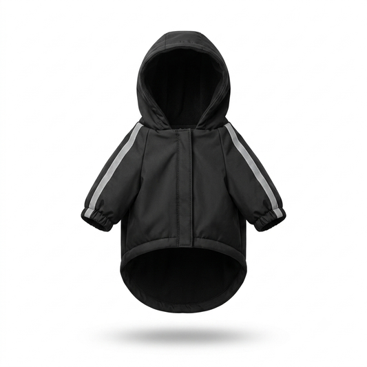 GuardiPaws™ Glacien™ Ranger Rain Coat Black
