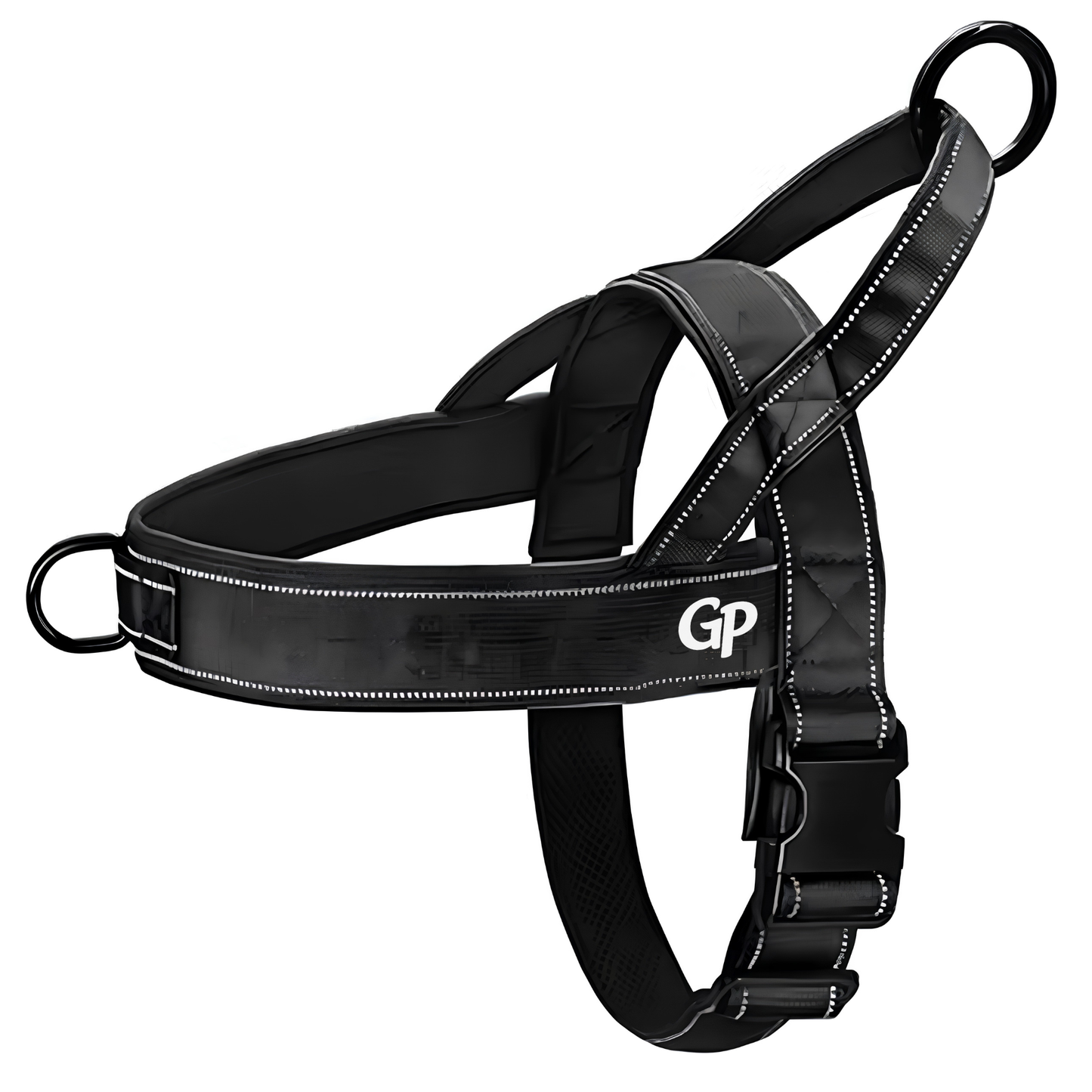 GuardiPaws™ Vanta™ Air Dog Harness Green Black